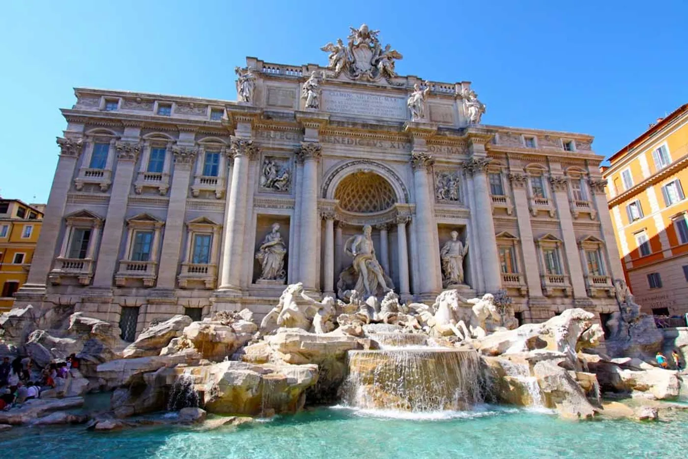 A walk in beautiful Rome